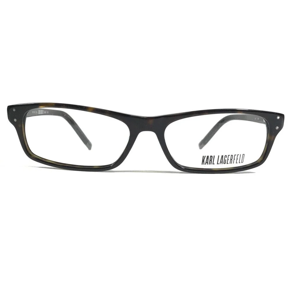 Karl Lagerfeld Eyeglasses Frames KL651 013 Brown Tortoise Rectangular 55-16-145